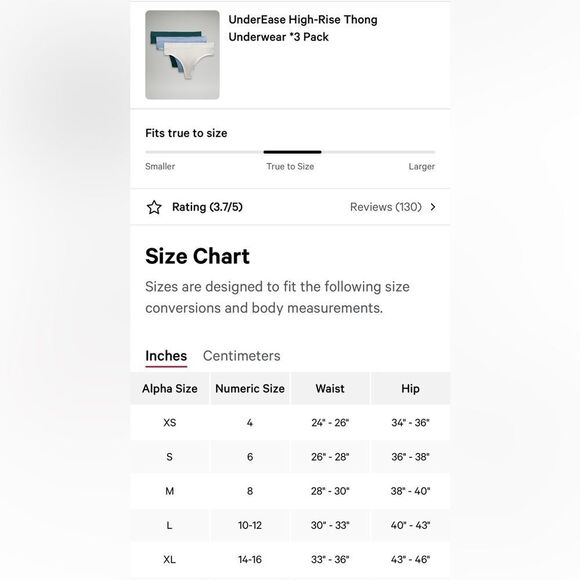 Lululemon UnderEase Mid Rise Thong Underwear 3 Pack size Medium NWT - Picture 3 of 6